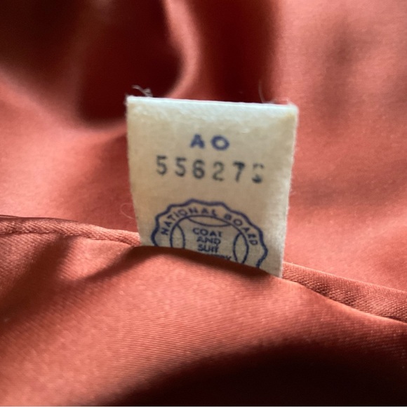 Vintage Ladies Sz 8ish Stevens Forstman Brown Wool Coat, Fox Collar - Picture 5 of 16